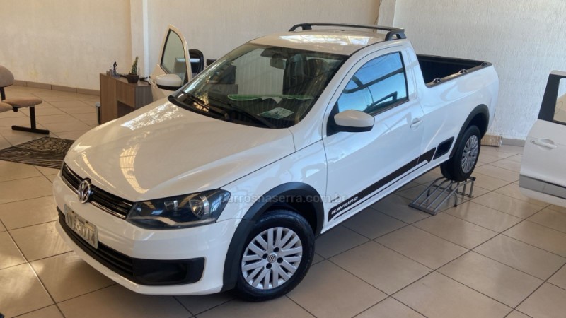 saveiro 1.6 mi cs 8v flex 2p manual g.vi 2014 nova prata