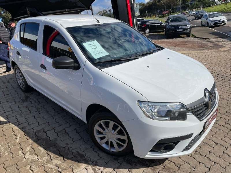 sandero 1.0 life 12v flex 4p manual 2020 caxias do sul