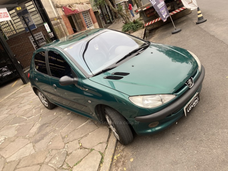 206 1.6 SOLEIL 16V GASOLINA 4P MANUAL - 2003 - CAXIAS DO SUL