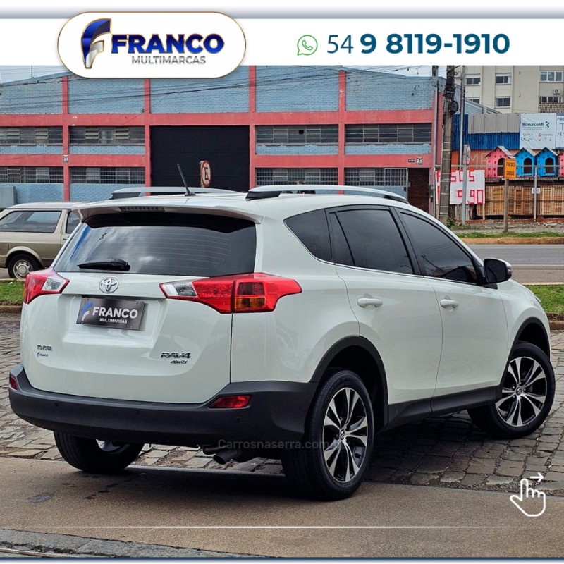 RAV4 2.5 4X4 16V GASOLINA 4P AUTOMÁTICO - 2015 - VACARIA