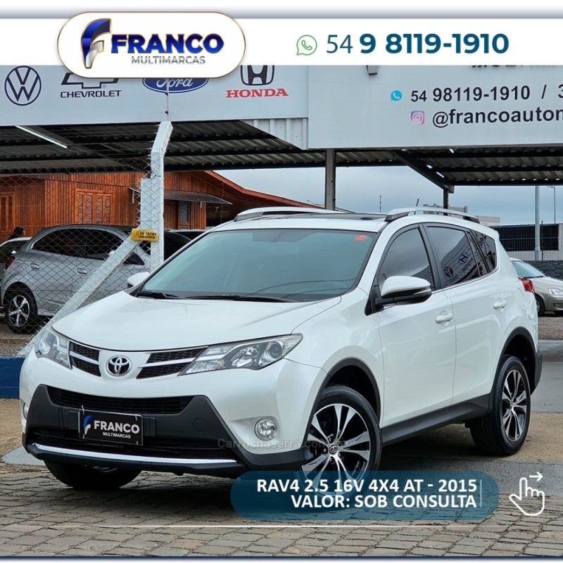 RAV4 2.5 4X4 16V GASOLINA 4P AUTOMÁTICO