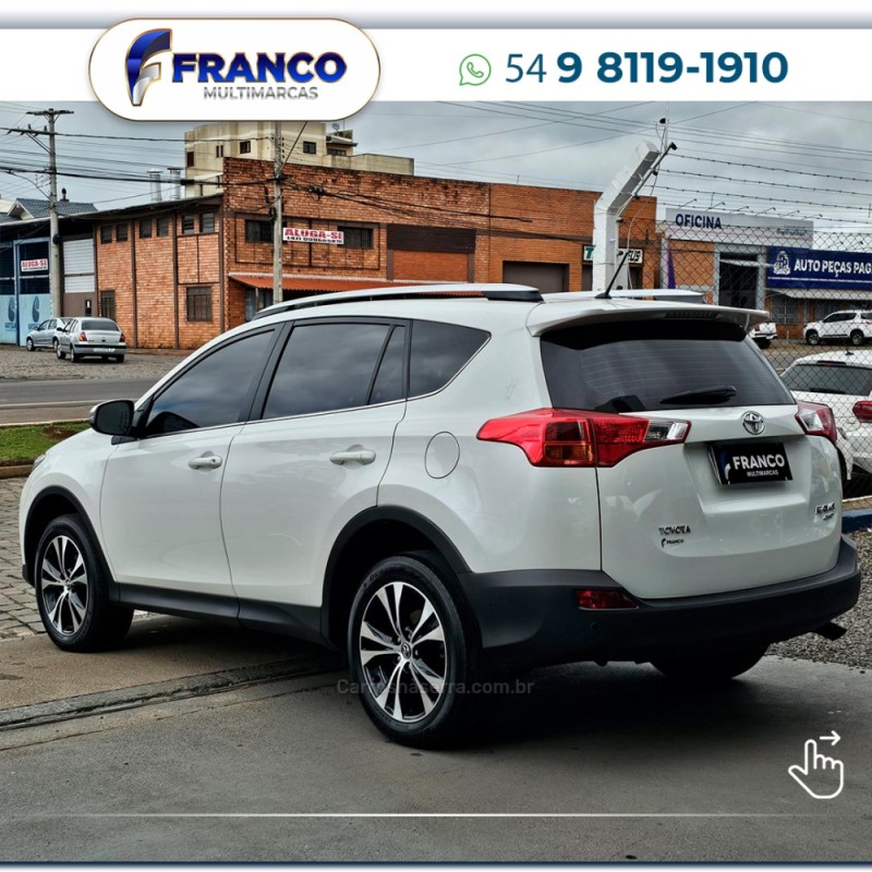 RAV4 2.5 4X4 16V GASOLINA 4P AUTOMÁTICO - 2015 - VACARIA