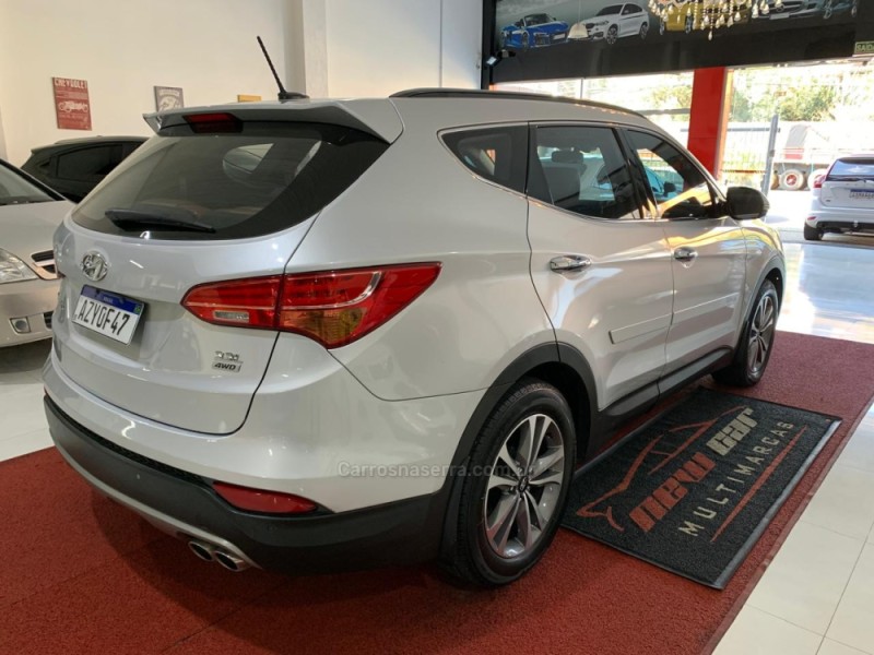 SANTA FÉ 3.3 MPFI 4X4 7 LUGARES V6 270CV GASOLINA 4P AUTOMÁTICO - 2015 - NOVO HAMBURGO