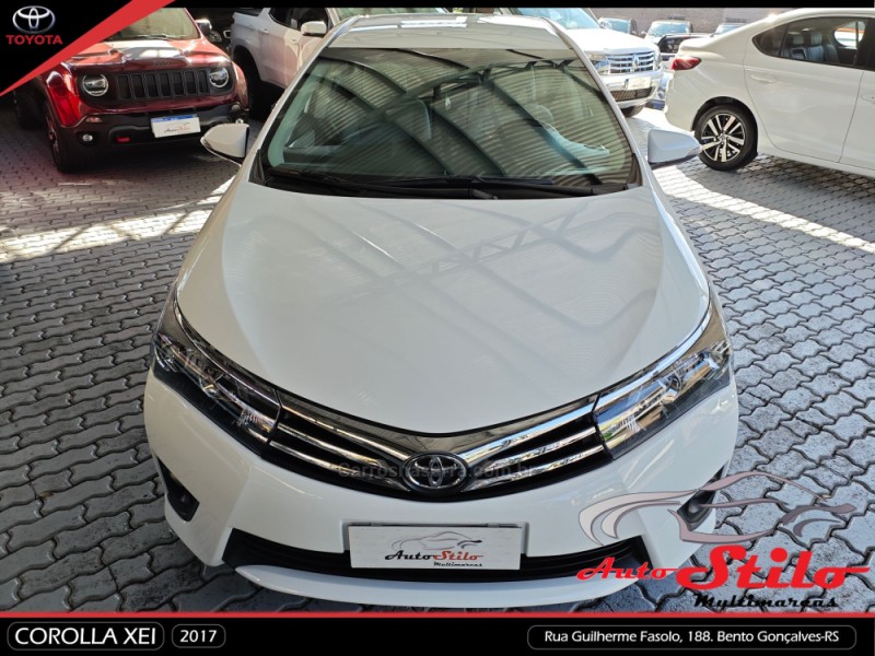 COROLLA 2.0 XEI 16V FLEX 4P AUTOMÁTICO - 2017 - BENTO GONçALVES