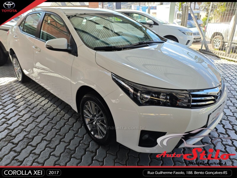 COROLLA 2.0 XEI 16V FLEX 4P AUTOMÁTICO - 2017 - BENTO GONçALVES