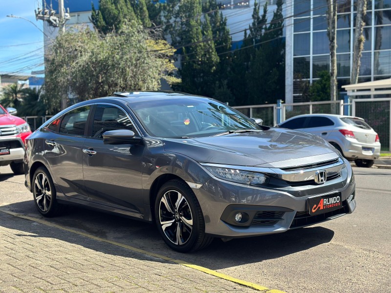 CIVIC 1.5 16V TOURING TURBO GASOLINA 4P AUTOMÁTICO - 2018 - PAROBé