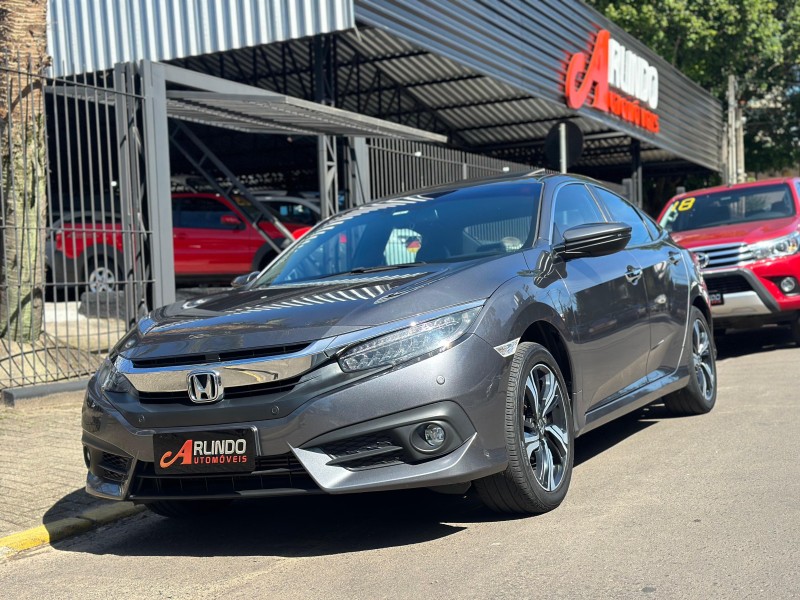 CIVIC 1.5 16V TOURING TURBO GASOLINA 4P AUTOMÁTICO - 2018 - PAROBé