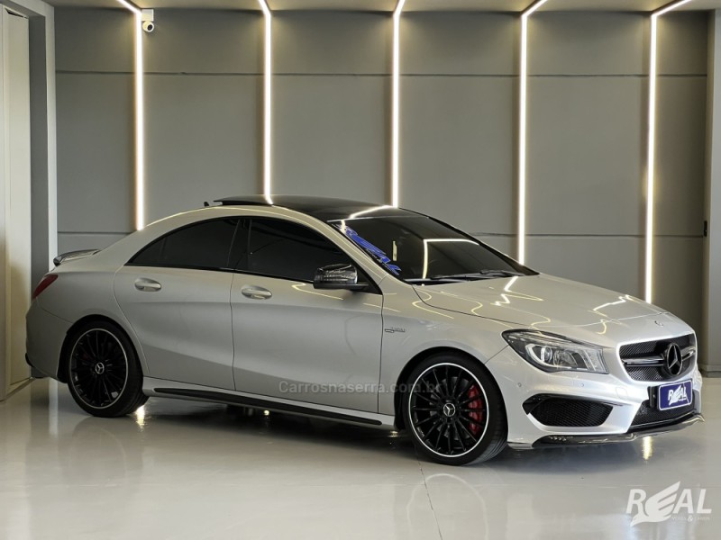 CLA 45 AMG 2.0 16V TURBOCHARGED GASOLINA 4P AUTOMÁTICO - 2015 - SAPIRANGA