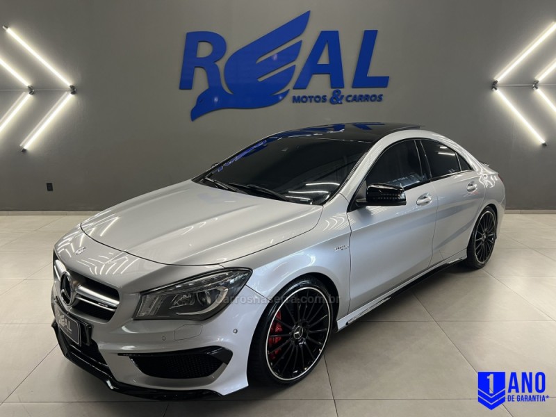 cla 45 amg 2.0 16v turbocharged gasolina 4p automatico 2015 sapiranga