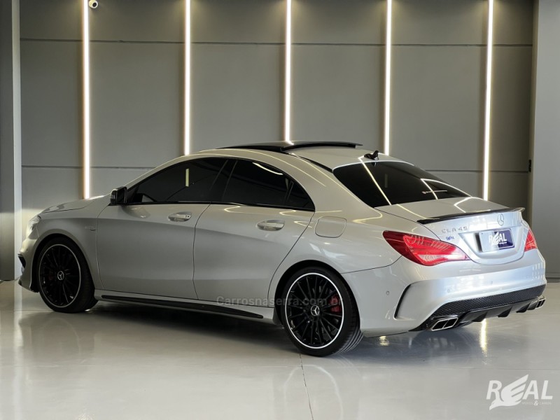 CLA 45 AMG 2.0 16V TURBOCHARGED GASOLINA 4P AUTOMÁTICO - 2015 - SAPIRANGA