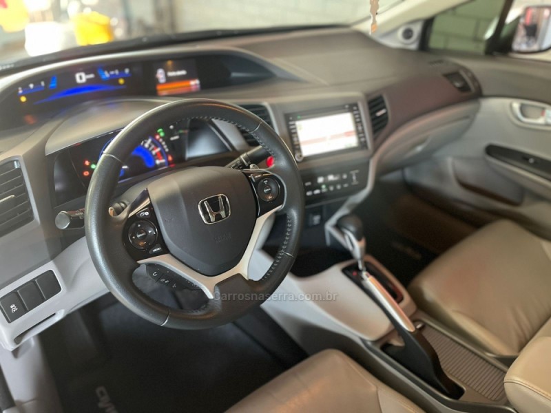 CIVIC 2.0 EXR 16V FLEX 4P AUTOMÁTICO - 2014 - ESTâNCIA VELHA