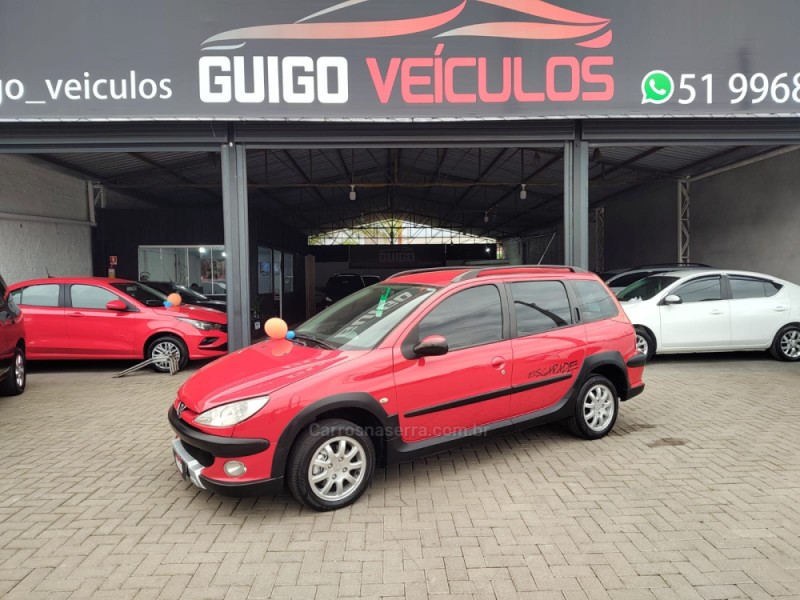 206 1.6 ESCAPADE SW 16V FLEX 4P MANUAL - 2008 - NOVO HAMBURGO