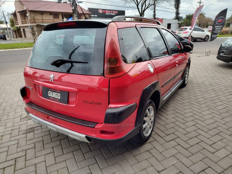 206 1.6 ESCAPADE SW 16V FLEX 4P MANUAL - 2008 - NOVO HAMBURGO