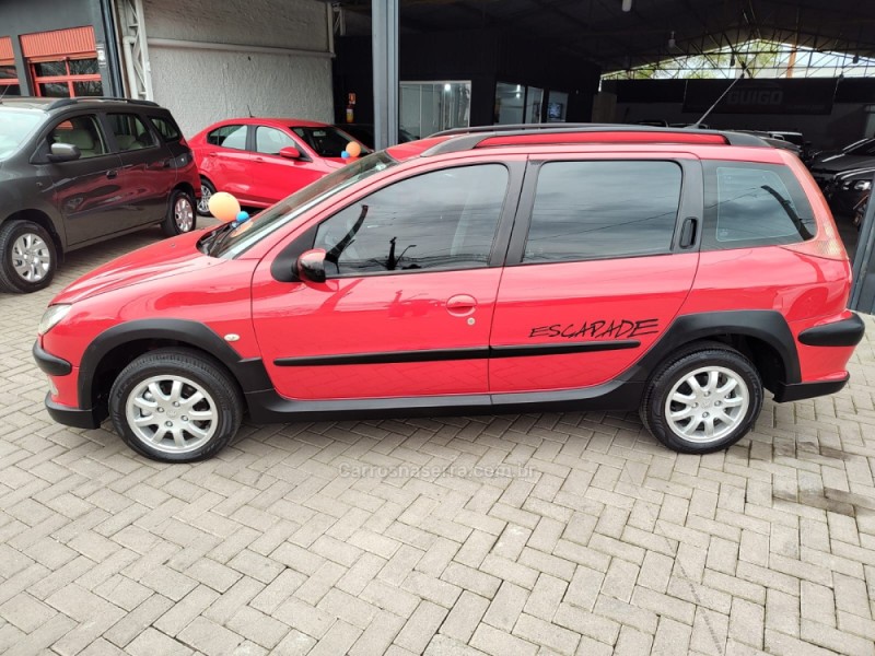 206 1.6 ESCAPADE SW 16V FLEX 4P MANUAL - 2008 - NOVO HAMBURGO