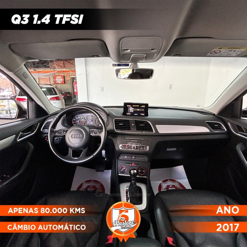 Q3 1.4 TFSI S TRONIC 16V GASOLINA 4P AUTOMATICO - 2017 - VACARIA