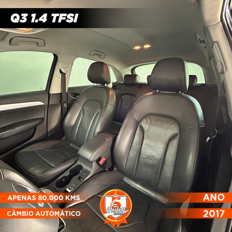 Q3 1.4 TFSI S TRONIC 16V GASOLINA 4P AUTOMATICO - 2017 - VACARIA