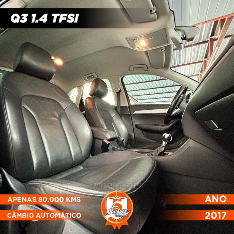 Q3 1.4 TFSI S TRONIC 16V GASOLINA 4P AUTOMATICO - 2017 - VACARIA