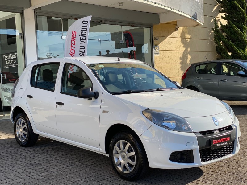 SANDERO 1.0 AUTHENTIQUE 16V FLEX 4P MANUAL - 2014 - CAXIAS DO SUL