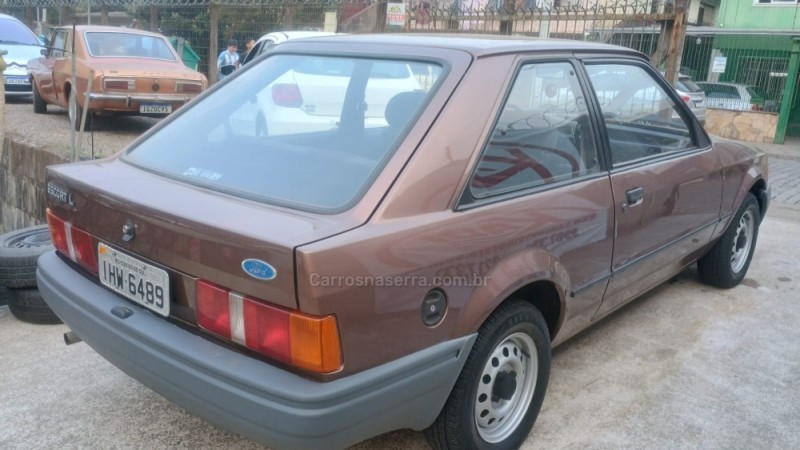 ESCORT 1.6 L 8V ÁLCOOL 2P MANUAL - 1987 - CAXIAS DO SUL