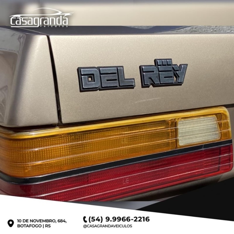 DEL REY 1.6 GLX 8V ÁLCOOL 2P MANUAL - 1986 - BENTO GONçALVES