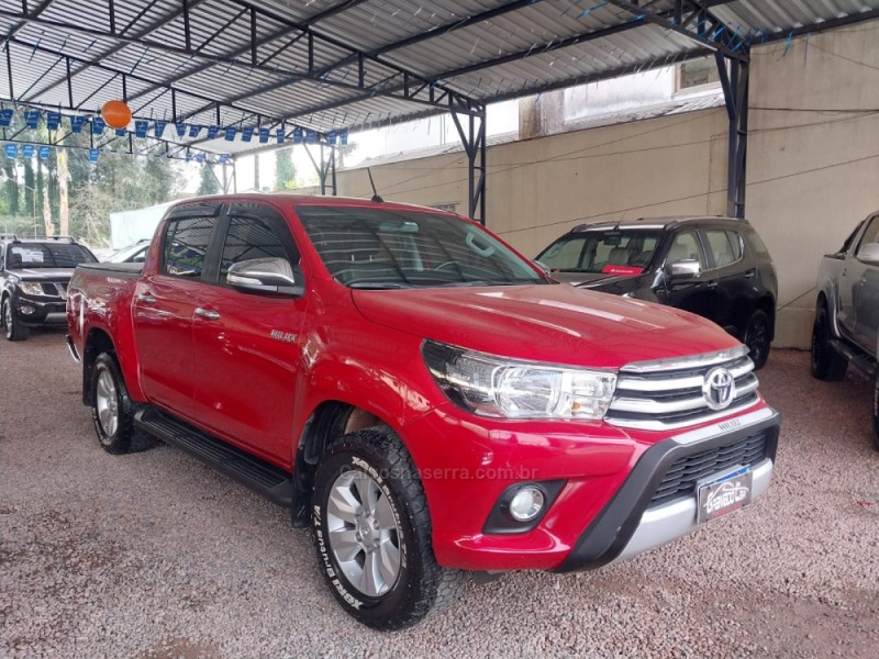 HILUX 2.8 SRV 4X4 CD 16V DIESEL 4P AUTOMÁTICO - 2017 - CANELA