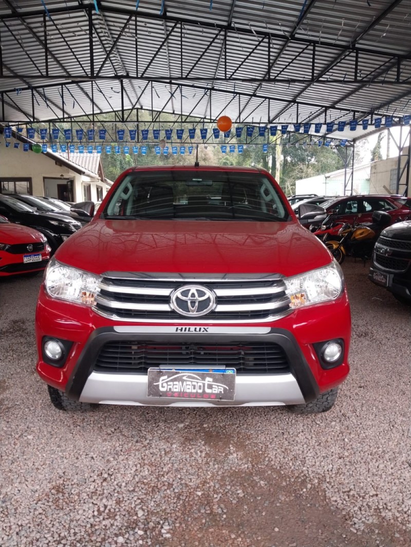 HILUX 2.8 SRV 4X4 CD 16V DIESEL 4P AUTOMÁTICO - 2017 - CANELA