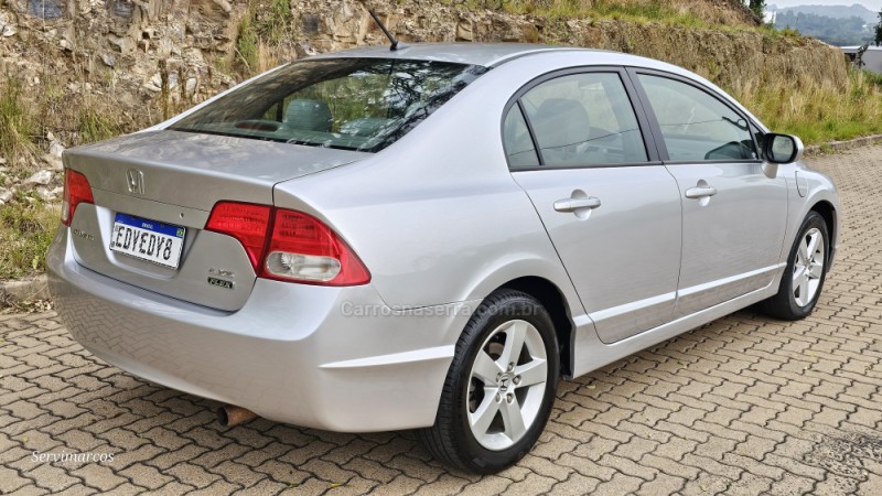 CIVIC 1.8 LXS 16V FLEX 4P MANUAL - 2008 - SãO MARCOS