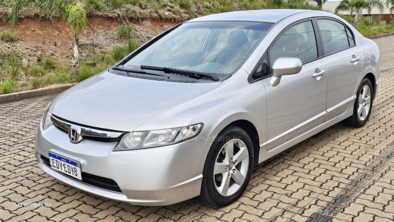 CIVIC 1.8 LXS 16V FLEX 4P MANUAL - 2008 - SãO MARCOS