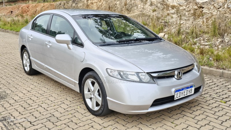 CIVIC 1.8 LXS 16V FLEX 4P MANUAL - 2008 - SãO MARCOS