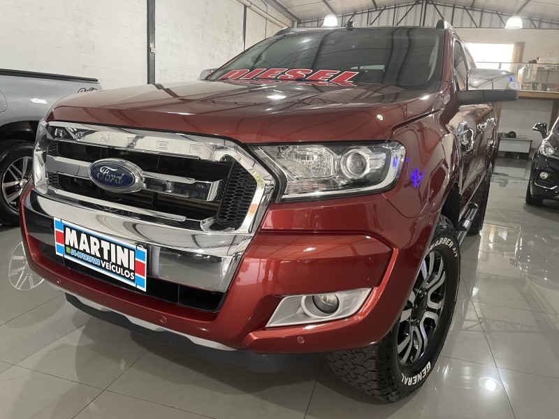 RANGER 3.2 LIMITED 4X4 CD 20V DIESEL 4P AUTOMÁTICO - 2017 - CAXIAS DO SUL