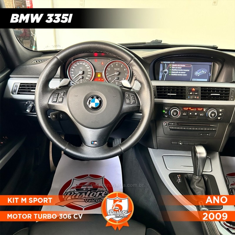 335I 3.0 24V 306CV BI-TURBO GASOLINA 4P AUTOMÁTICO - 2009 - VACARIA