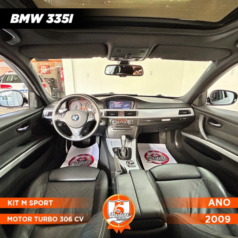 335I 3.0 24V 306CV BI-TURBO GASOLINA 4P AUTOMÁTICO - 2009 - VACARIA