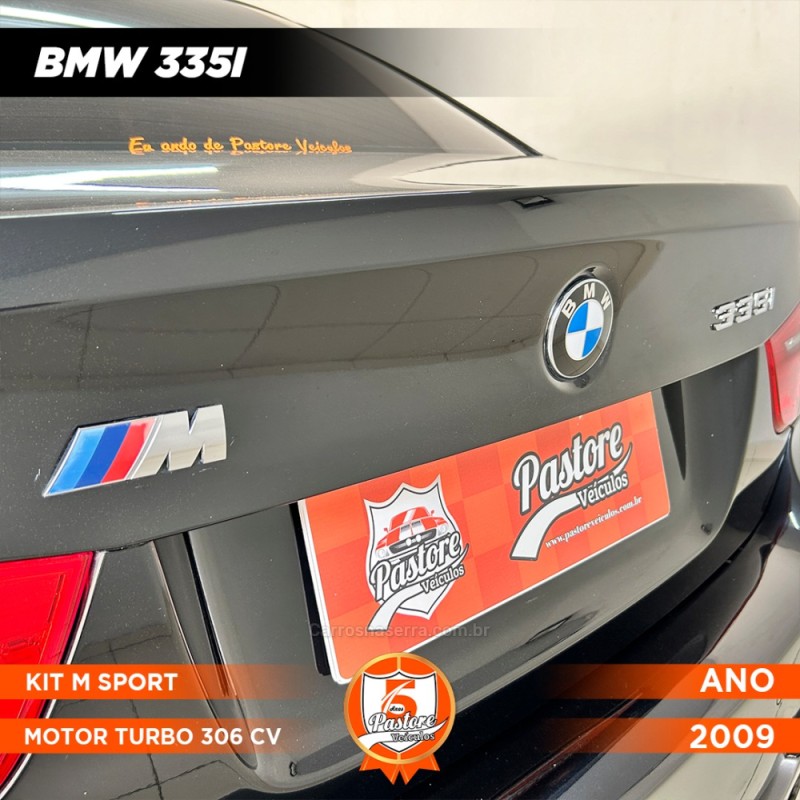 335I 3.0 24V 306CV BI-TURBO GASOLINA 4P AUTOMÁTICO - 2009 - VACARIA