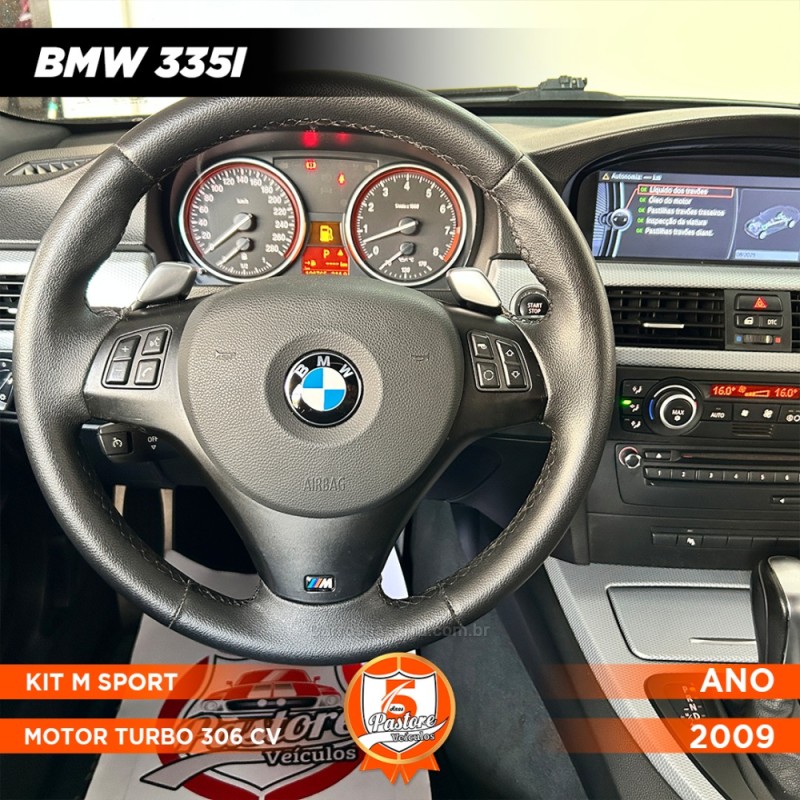 335I 3.0 24V 306CV BI-TURBO GASOLINA 4P AUTOMÁTICO - 2009 - VACARIA