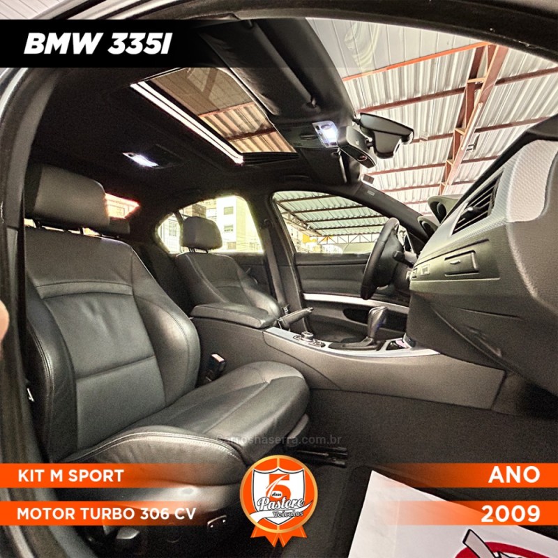 335I 3.0 24V 306CV BI-TURBO GASOLINA 4P AUTOMÁTICO - 2009 - VACARIA