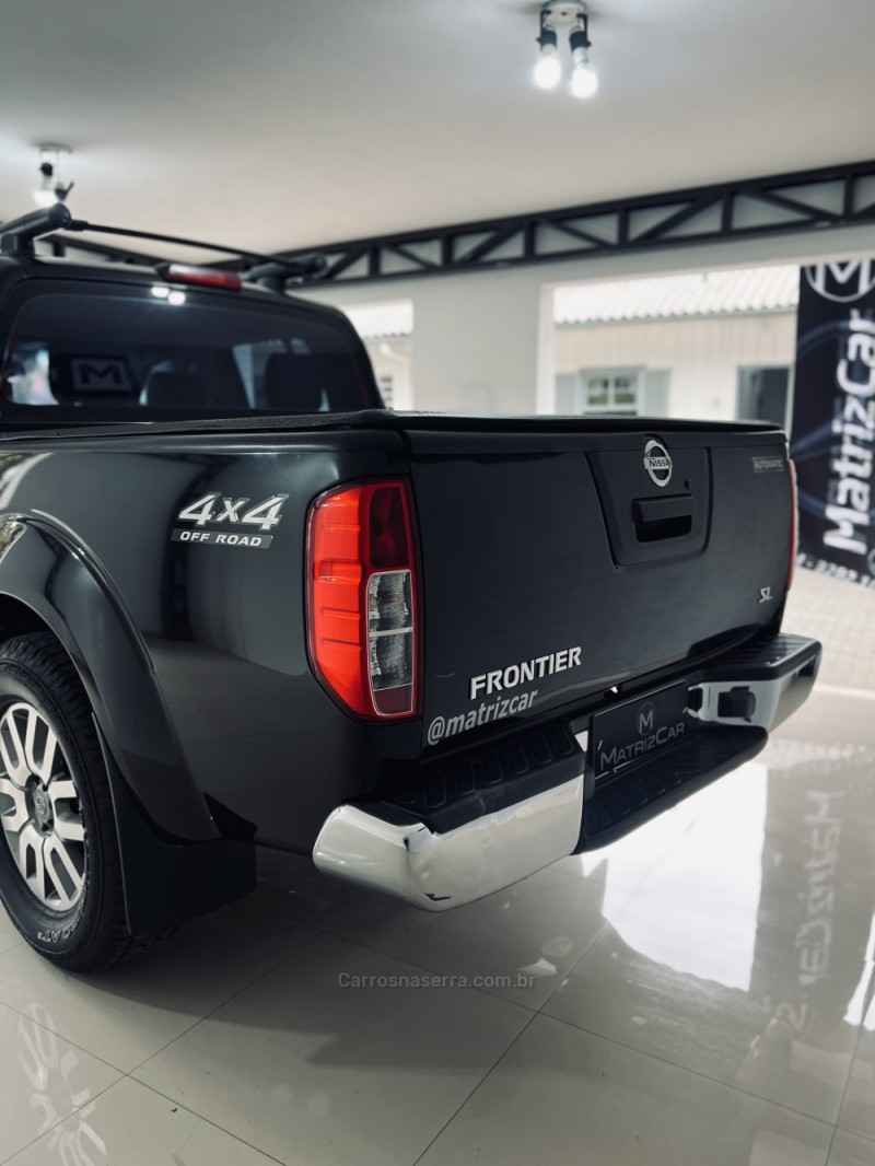 FRONTIER 2.5 SL 4X4 CD TURBO ELETRONIC DIESEL 4P AUTOMÁTICO - 2014 - CANELA