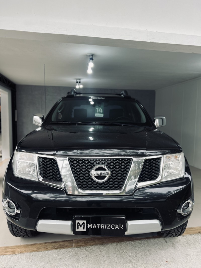 FRONTIER 2.5 SL 4X4 CD TURBO ELETRONIC DIESEL 4P AUTOMÁTICO - 2014 - CANELA