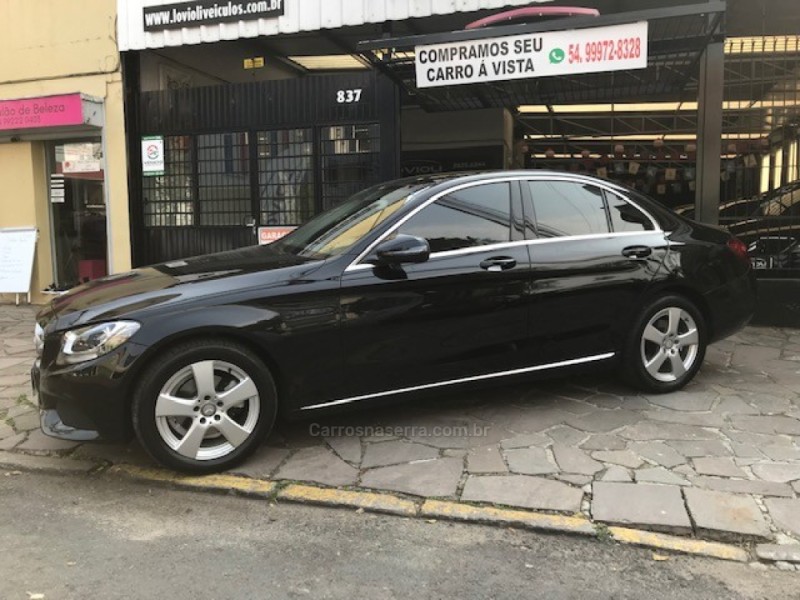 C 180 1.6 CGI AVANTGARDE 16V TURBO GASOLINA 4P AUTOMÁTICO - 2016 - CAXIAS DO SUL