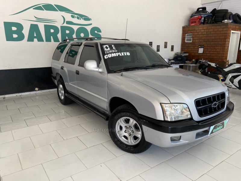 BLAZER 2.8 DLX 4X4 12V TURBO INTERCOOLER DIESEL 4P MANUAL - 2001 - CAXIAS DO SUL