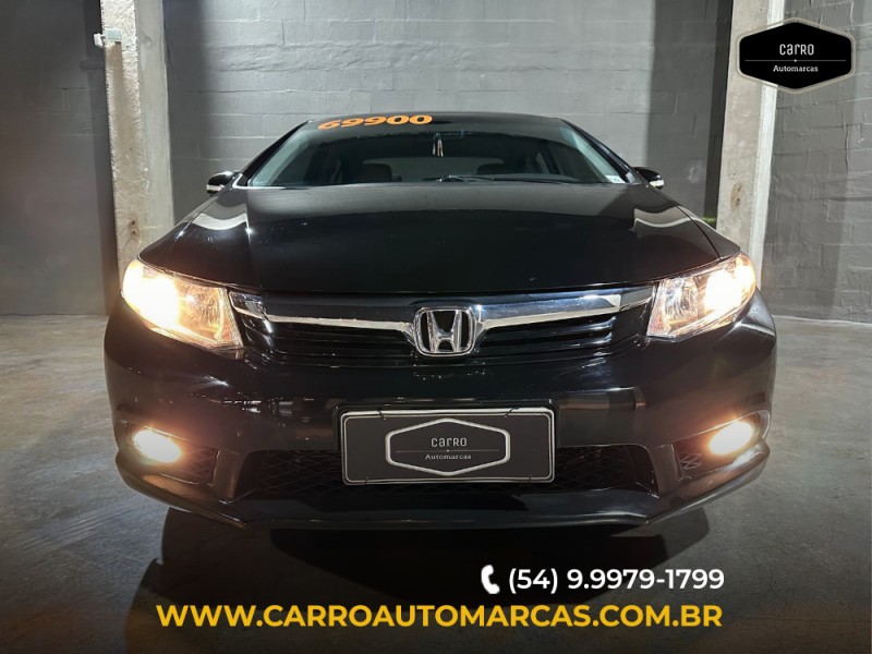 CIVIC 2.0 LXR 16V FLEX 4P AUTOMÁTICO - 2014 - CAXIAS DO SUL