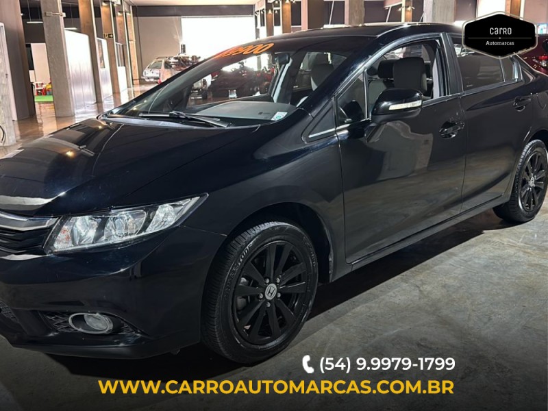 CIVIC 2.0 LXR 16V FLEX 4P AUTOMÁTICO - 2014 - CAXIAS DO SUL