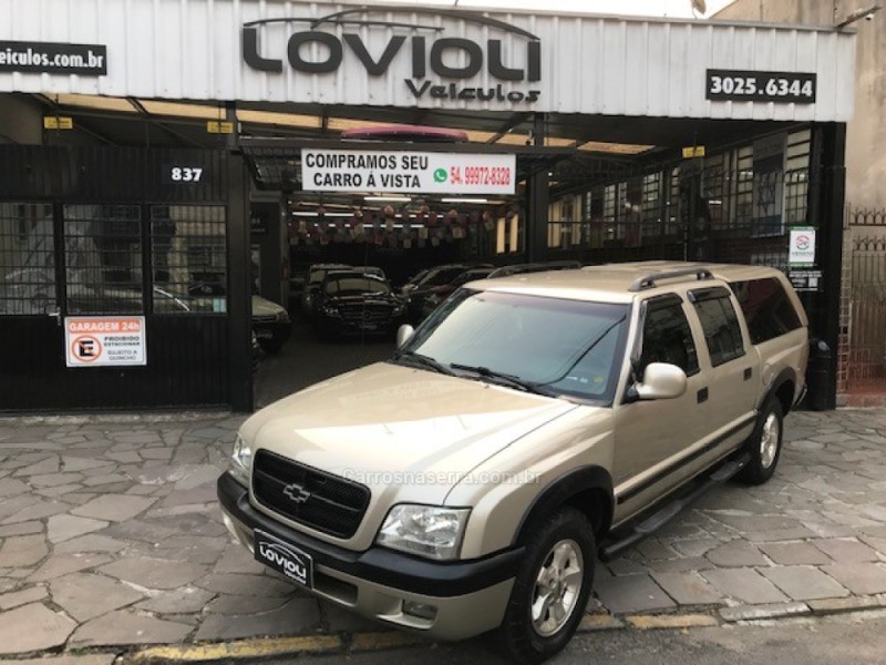 S10 2.4 MPFI ADVANTAGE 4X2 CD 8V FLEX 4P MANUAL - 2007 - CAXIAS DO SUL