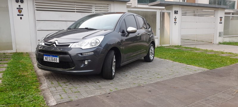 C3 1.6 EXCLUSIVE 16V FLEX 4P AUTOMÁTICO - 2015 - FARROUPILHA