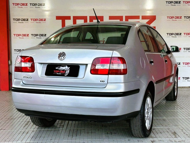 POLO SEDAN 1.6 MI COMFORTLINE 8V FLEX 4P MANUAL - 2003 - SãO SEBASTIãO DO CAí