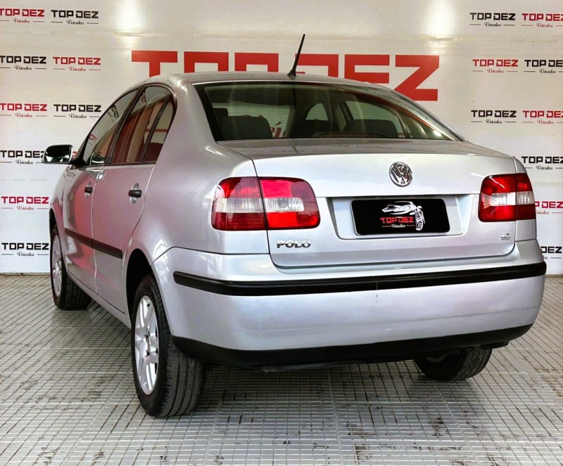 POLO SEDAN 1.6 MI COMFORTLINE 8V FLEX 4P MANUAL - 2003 - SãO SEBASTIãO DO CAí