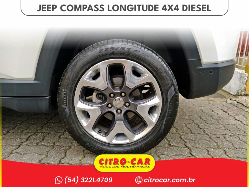 COMPASS 2.0 16V DIESEL LONGITUDE 4X4 AUTOMÁTICO - 2020 - CAXIAS DO SUL