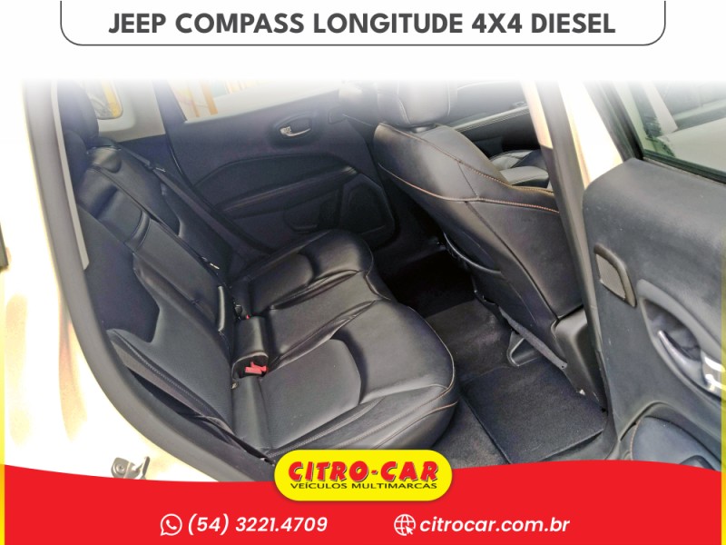 COMPASS 2.0 16V DIESEL LONGITUDE 4X4 AUTOMÁTICO - 2020 - CAXIAS DO SUL