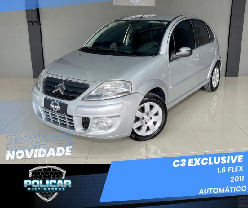 C3 1.6 EXCLUSIVE 16V FLEX 4P AUTOMÁTICO - 2011 - CAXIAS DO SUL