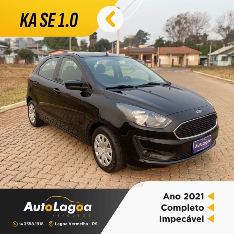 KA 1.0 SE 12V FLEX 4P MANUAL - 2021 - LAGOA VERMELHA