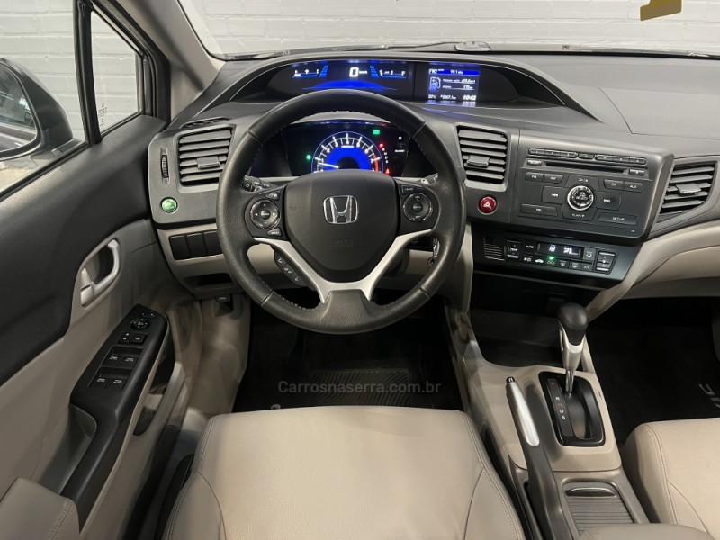 CIVIC 2.0 LXR 16V FLEX 4P AUTOMÁTICO - 2015 - CAXIAS DO SUL